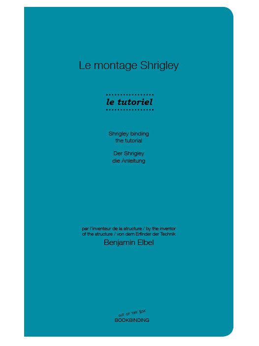 Shrigley tutorial by Elbel Libro Bookbinding / Shrigley handleiding door Elbel Libro Boekbinderij Amsterdam